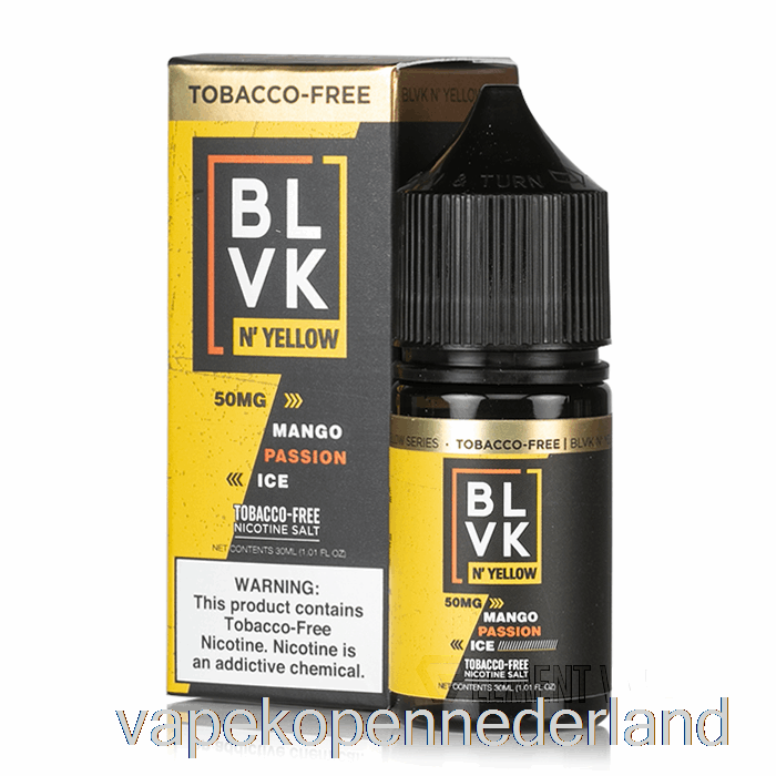 Vape Nederland Mango Passie Ijs - Blivk N' Gele Zouten - 30ml 35mg